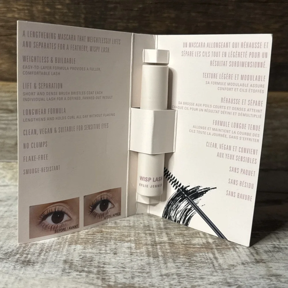 Kylie Cosmetics Wisp Lash Mascara‎ Travel Mini 0.03oz